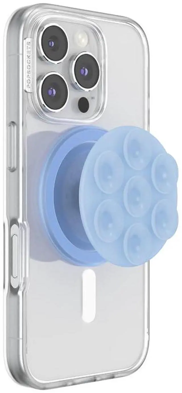 Main image of Phone Grip for MagSafe, Magnetic Holder, Phone Stand, Suck-Up - Frost