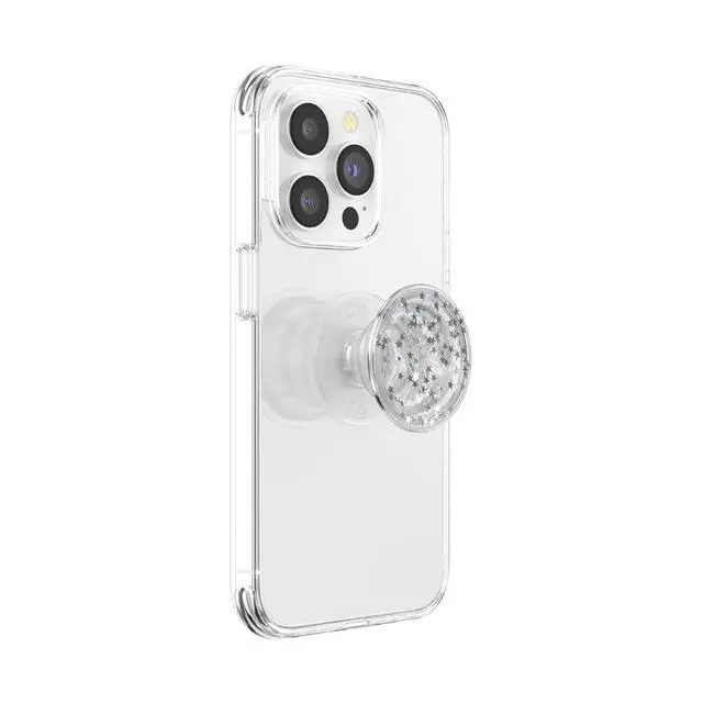 Alt view image 2 of 7 - Adhesive Phone Grip, Holder, Phone Stand, Glitter - Glitter Star Fire