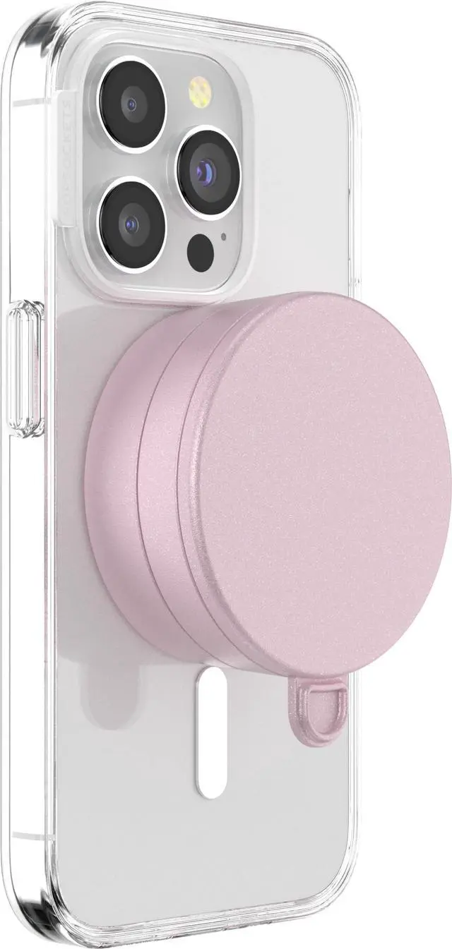 Alt view image 3 of 6 - Magnetic Suction Phone Mount, Surface Mount for MagSafe, Light Pink - Dusy Rose