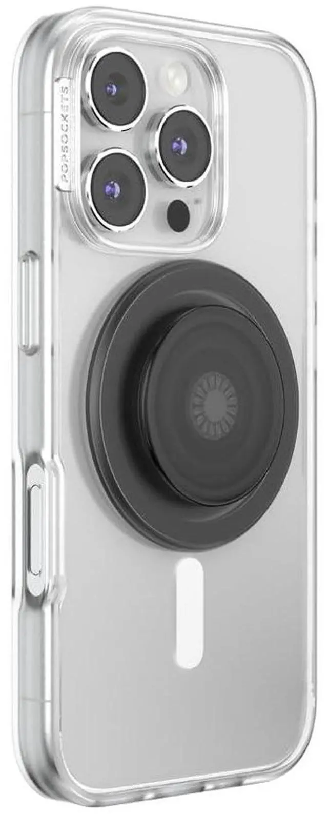 Alt view image 2 of 5 - Phone Grip for MagSafe, Magnetic Holder, Phone Stand, Black - Black Translucent
