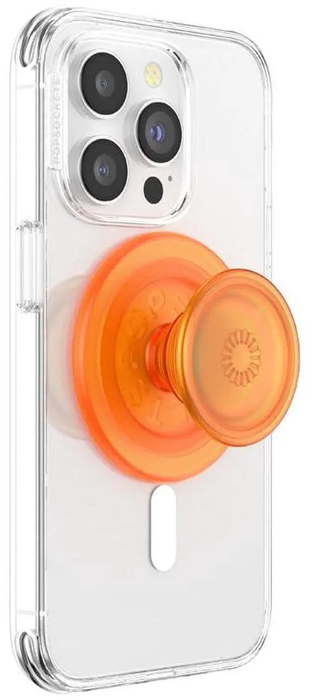 Main image of Phone Grip for MagSafe, Magnetic Holder, Phone Stand - Orange Zest