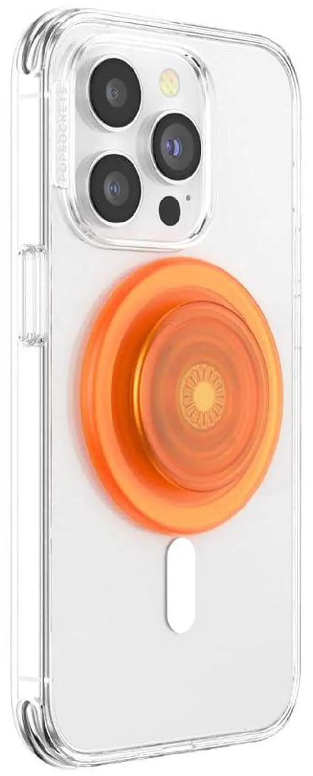 Alt view image 2 of 7 - Phone Grip for MagSafe, Magnetic Holder, Phone Stand - Orange Zest