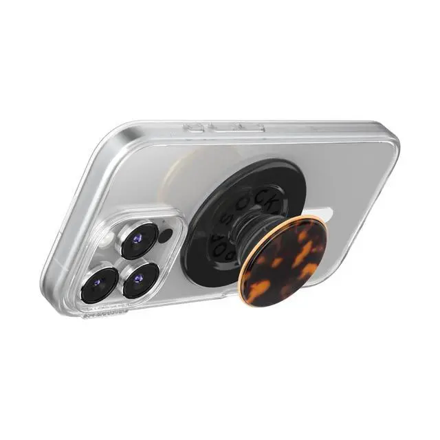 Alt view image 5 of 6 - Phone Grip for MagSafe, Magnetic Holder, Phone Stand, Tortoise Shell - Tortoise
