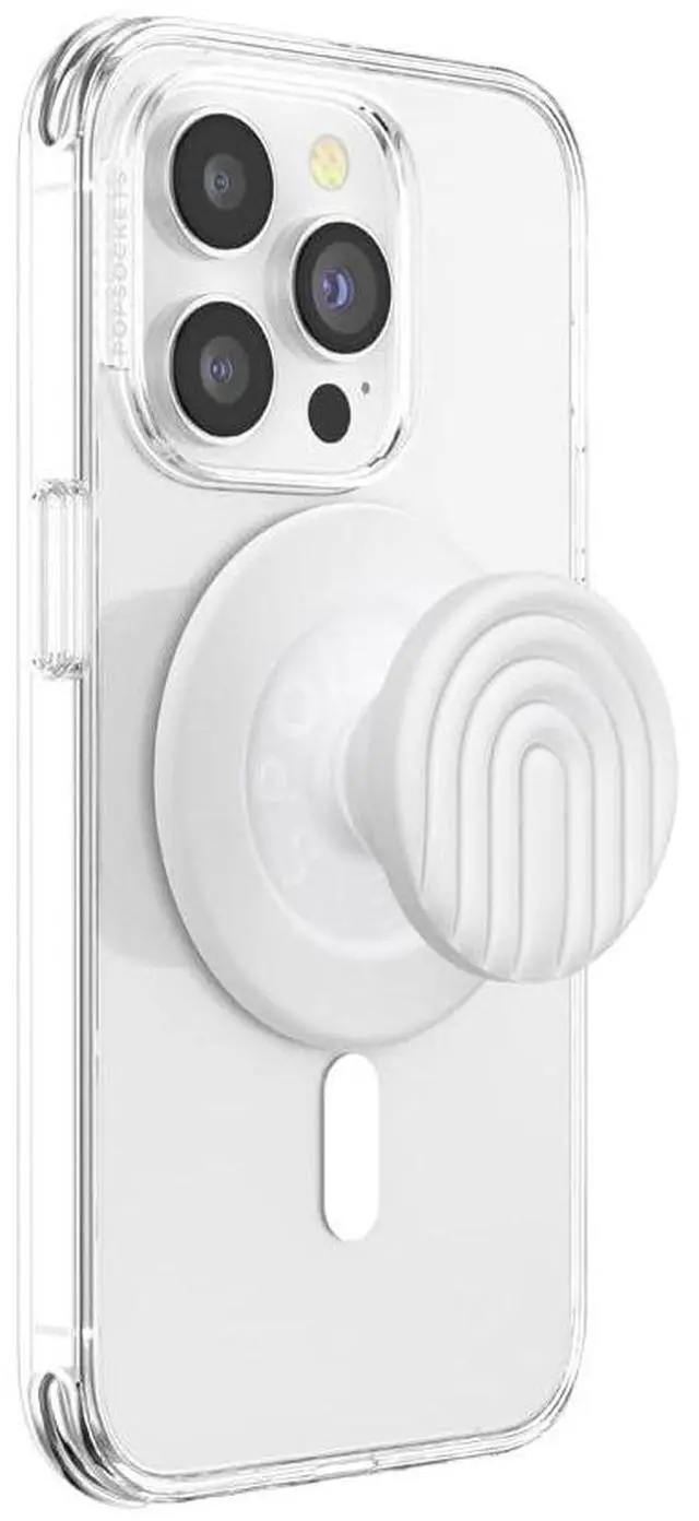 Main image of Phone Grip for MagSafe, Magnetic Holder, Phone Stand, Boho - Coconute Creme