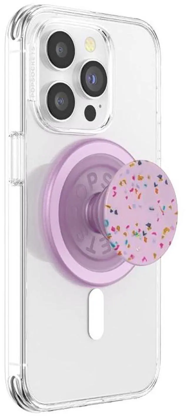 Main image of Phone Grip for MagSafe, Magnetic Holder, Phone Stand, Pink - Circus Regrind Sugar Plum