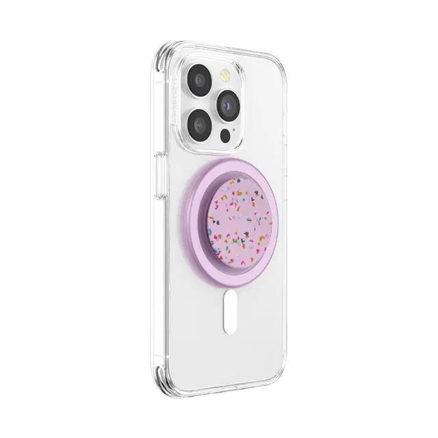 Alt view image 2 of 5 - Phone Grip for MagSafe, Magnetic Holder, Phone Stand, Pink - Circus Regrind Sugar Plum