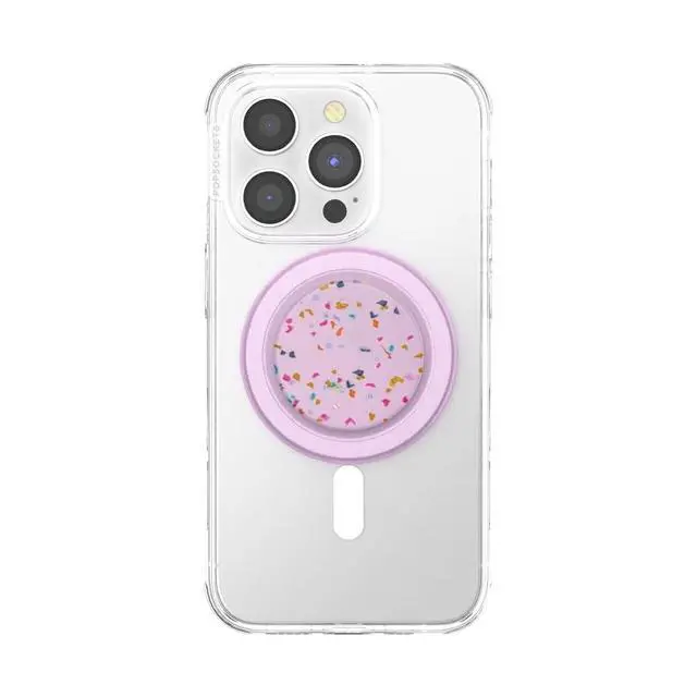 Alt view image 3 of 5 - Phone Grip for MagSafe, Magnetic Holder, Phone Stand, Pink - Circus Regrind Sugar Plum