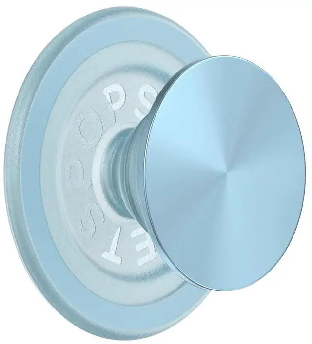 Alt view image 6 of 7 - Phone Grip for MagSafe, Magnetic Holder, Phone Stand, Light Blue - Blue Sigh