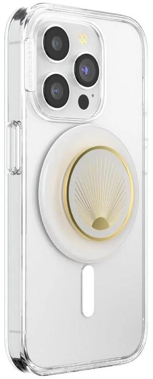 Alt view image 2 of 6 - Phone Grip for MagSafe, Magnetic Holder, Phone Stand, White - Enamel Radiant White