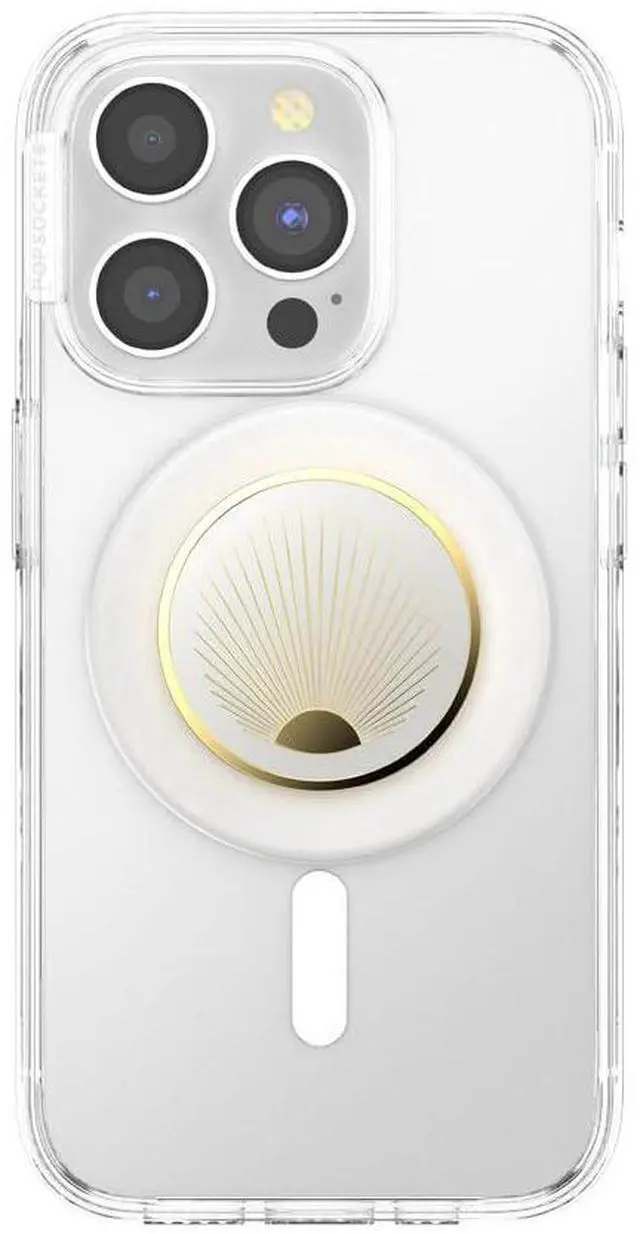 Alt view image 3 of 6 - Phone Grip for MagSafe, Magnetic Holder, Phone Stand, White - Enamel Radiant White