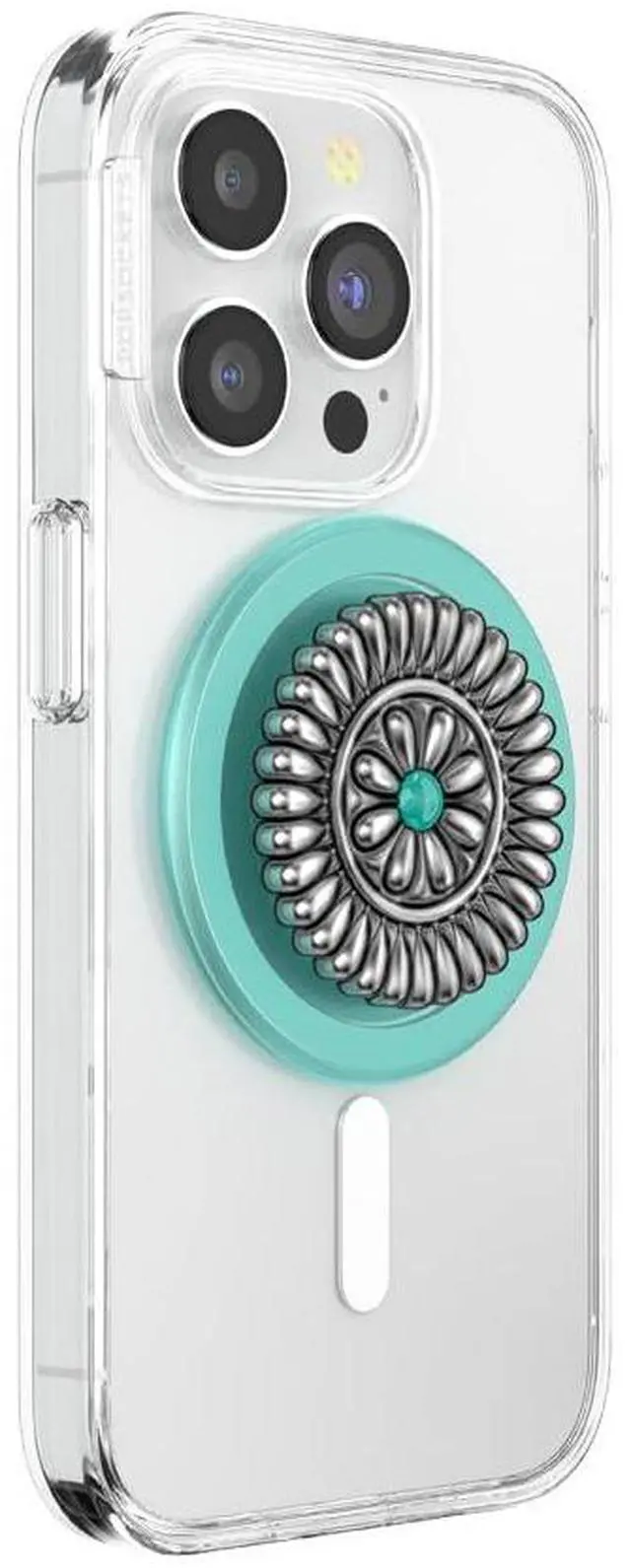 Alt view image 2 of 6 - Phone Grip for MagSafe, Magnetic Holder, Phone Stand, Metal - Enamel Stamped
