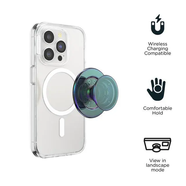 Alt view image 3 of 6 - Phone Grip for MagSafe, Magnetic Holder, Phone Stand, Green - Nightshade