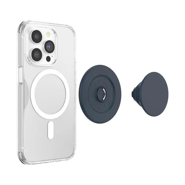 Alt view image 4 of 6 - Phone Grip for MagSafe, Magnetic Holder, Phone Stand - Soft Touch Navy