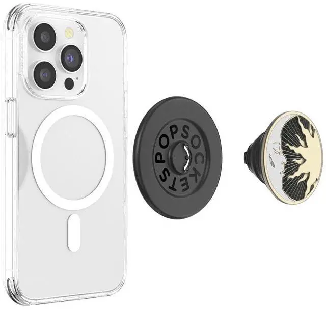 Alt view image 4 of 7 - Phone Grip for MagSafe, Magnetic Holder, Phone Stand, Celestial - Lunar Dreams