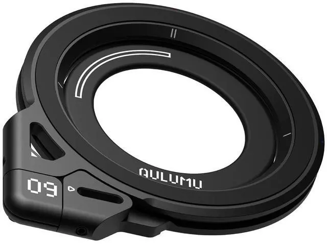 Main image of Magnetic Ring Grip | Omnidirectional Rotation | MagSafe Compatible | Aluminium Alloy Construction | Stable Dual-Sided Magnetic Attachment | Includes Handle Ring Phone Stand- Black