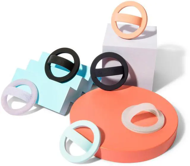 Alt view image 6 of 7 - Magnetic Silicone Phone Grip Loop Holder for MagSafe iPhone Case