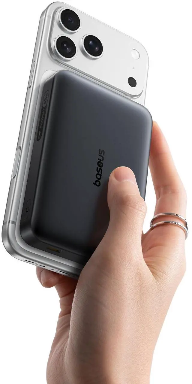 Main image of for MagSafe Portable Charger, Qi2.2 25W Wireless Magnetic Power Bank 10000mAh with USB-C Cable 45W PD Charging, Flight-Safe Travel Portable Battery Pack for iPhone 17/16/15/14/13/12 Only