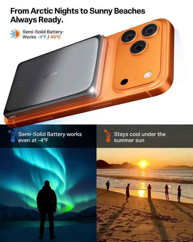 Alt view image 5 of 7 - MiniMag Pro Portable Charger Power Bank, 10000mAh 15W Magnetic Battery Pack for iPhone 17/16/15/14/13/12, Slim Magnetic Wireless Charger with 30W USB-C, Semi-Solid-State Battery for Travel