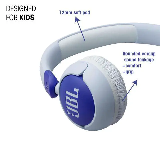 Alt view image 5 of 7 - Kids Headphones, Wired, Volume-Limited