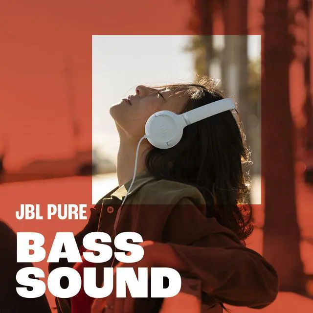 Alt view image 6 of 7 - Hi-res USB-C Wired on-Ear Headphones and Pure Bass Sound, Wide Compatibility, 3-Button Remote with Microphone, Easy EQ presets & Tangle-Free Flat Cable (Black)