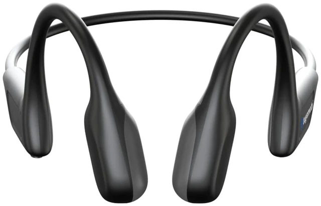 Alt view image 2 of 7 - SA04 Black Bone Conduction Headphones Lightweight Open-Ear Wireless Bluetooth Sport Headphones with Microphones, Sweatproof Waterproof Wireless Earphones for Running, Gym, Hiking, Cycling