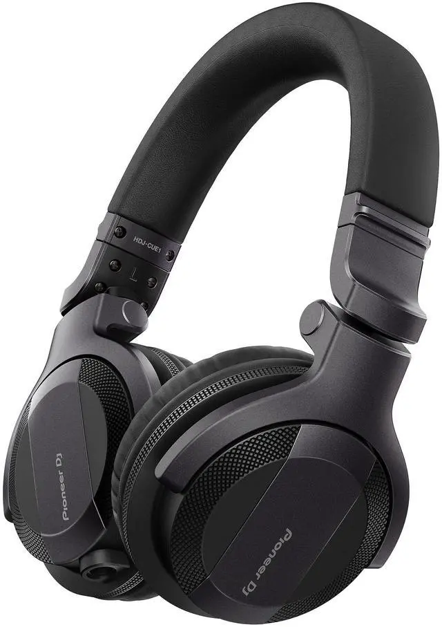 Alt view image 5 of 7 - HDJ-CUE1 On-Ear Wired Headphones, Dark Silver