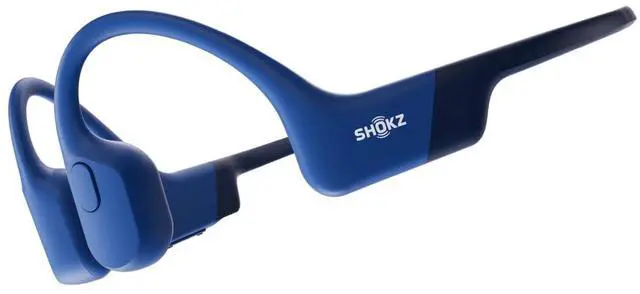 Main image of OpenRun, Bone Conduction Headphones,Open-Ear Bluetooth Wireless Sport Headphones for Running & Workout,Sweat Resistant, Long 8H Playtime,Mic,Hair Band-Standard-Blue
