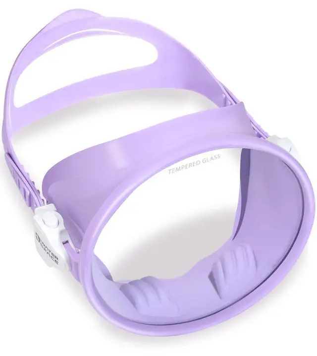 Main image of Diving Mask Snorkeling Scuba Free Diving Swimming Goggles for Youth Adults Women Men HD Oval Tempered Glass Lens 180° Wide Clear Vision Anti Leak Swim Goggles Food-Grade Silicone