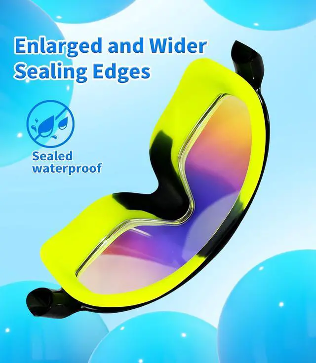 Alt view image 5 of 7 - Swim Goggles 2 Pack Anti-Fog UV Protection Pool Water Kids Swimming Goggles for 3-15