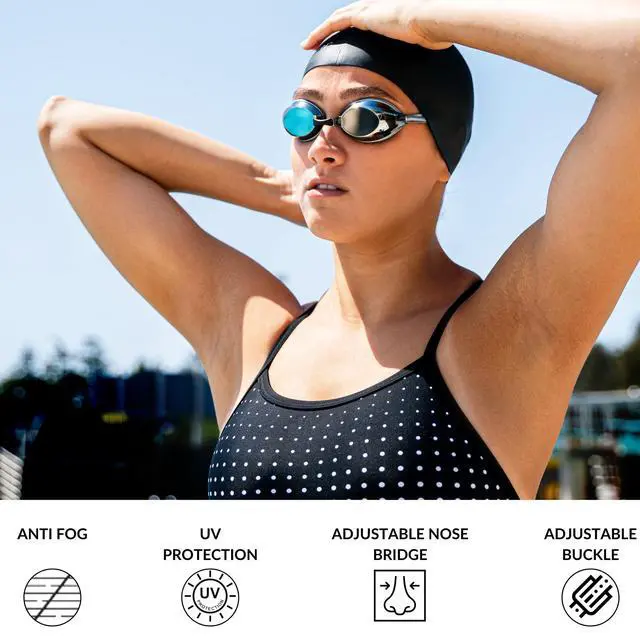 Alt view image 4 of 7 - Antifog S2 Mirrored Goggle - Silver Mirror Smoke Lens/Silver Frame