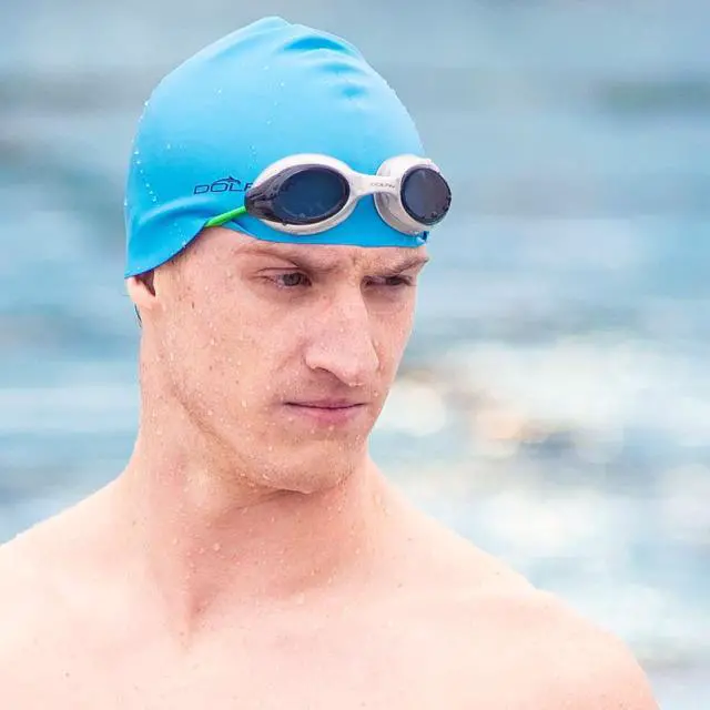 Alt view image 5 of 7 - Bungee Racer Swim Goggles (Black Black)