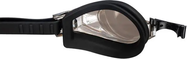Alt view image 7 of 7 - Nuoto 3.0 Swim Goggles, Black/Black, Mirrored Lens