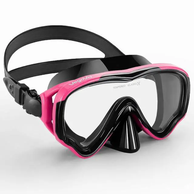 Main image of Adult Swim Goggles with Nose Cover for Women Men, HD Clear Wide View Pool Water Nose Waterproof Shower Goggles Swimming Adult Diving Scuba Youth Mask Pool Underwater Beach Ocean Open Water