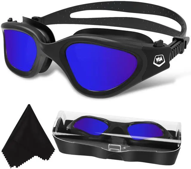 Main image of Swimming Goggles Swim Pool Goggles Anti Fog Anti UV No Leakage Clear Vision for Men Women Adults Teenagers