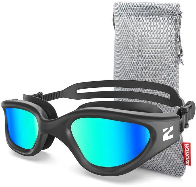 Main image of Swim Goggles Adult, G1 Air Mirrored Anti-Fog Swimming Goggles for Women Men, Clear Vision, UV Protection