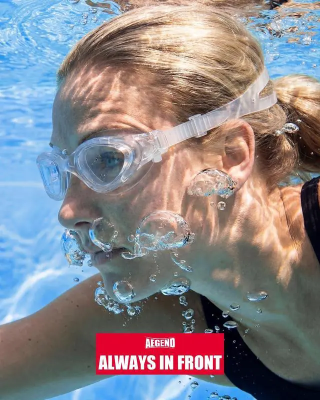 Alt view image 5 of 7 - Swim Goggles, No-Leaking Anti-Fog Swimming Goggles for Adult Men Women (Clear)