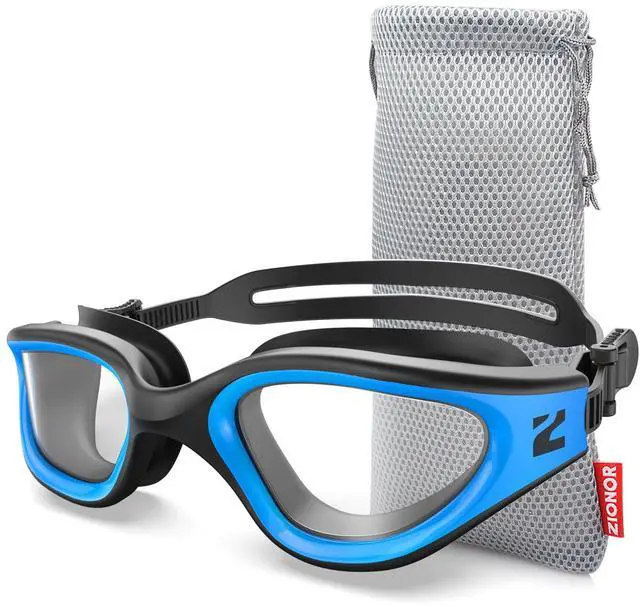 Main image of Swim Goggles Adult, G1 Air Mirrored Anti-Fog Swimming Goggles for Women Men, Clear Vision, UV Protection