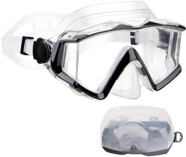 Main image of Diving mask Anti-Fog Swimming Snorkel mask Suitable for Adults Scuba Dive Swim Snorkeling Goggles Masks