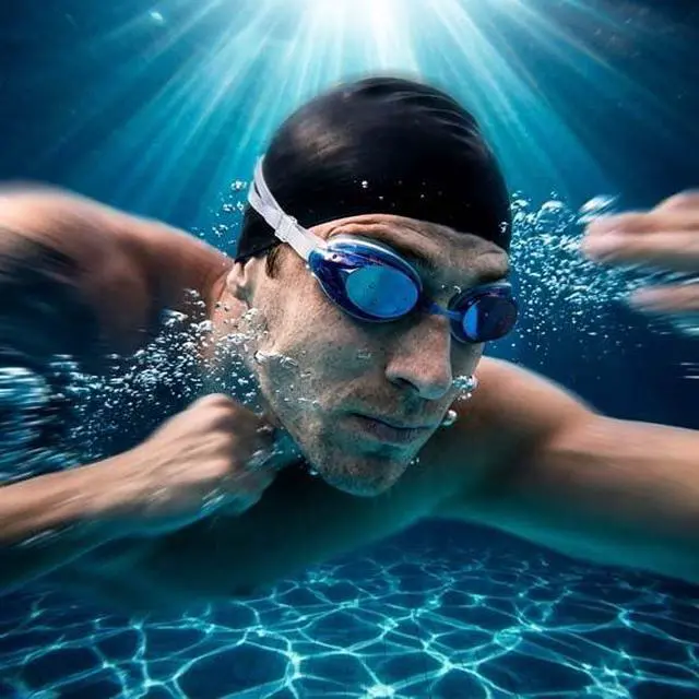 Alt view image 3 of 7 - Swimming Goggles, Professional Swim Goggles Anti Fog UV Protection No Leaking for Adult Men Women Kids