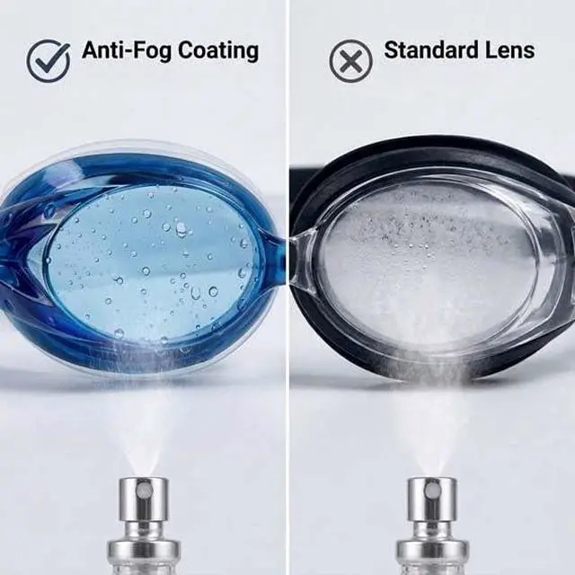 Alt view image 5 of 7 - Swimming Goggles, Professional Swim Goggles Anti Fog UV Protection No Leaking for Adult Men Women Kids
