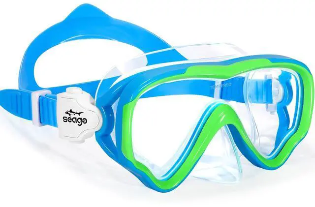Main image of Kids Swim Goggles Swimming Goggles for Kids Boys Girls Toddlers Youth 5-15 Anti-Fog 180° Clear Goggles No Leak Water Pool Underwater Swim Goggles with Nose Cover Swimming Diving Equipment