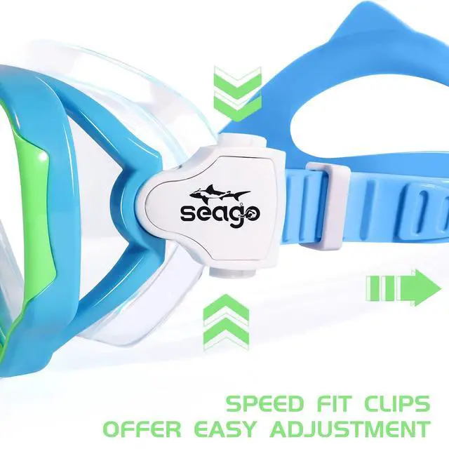 Alt view image 7 of 7 - Kids Swim Goggles Swimming Goggles for Kids Boys Girls Toddlers Youth 5-15 Anti-Fog 180° Clear Goggles No Leak Water Pool Underwater Swim Goggles with Nose Cover Swimming Diving Equipment