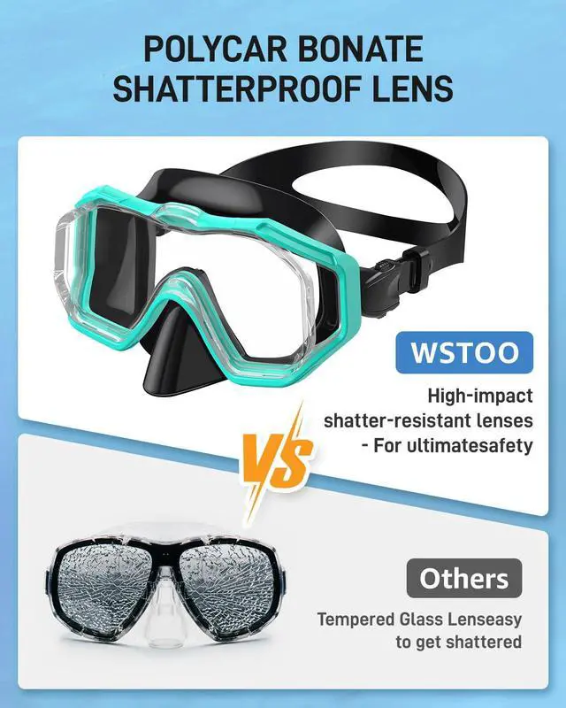 Alt view image 5 of 7 - Swim Goggles with Nose Cover for Ages 5-12, Youth, Adults, Unisex