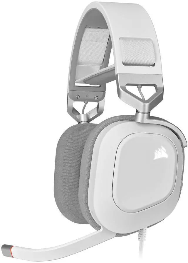 Main image of USB Premium Gaming Headset with Dolby Audio 7.1 Surround Sound (Broadcast-Grade Omni-Directional Microphone, Memory Foam Earpads, High-Fidelity Sound, Durable Construction) White