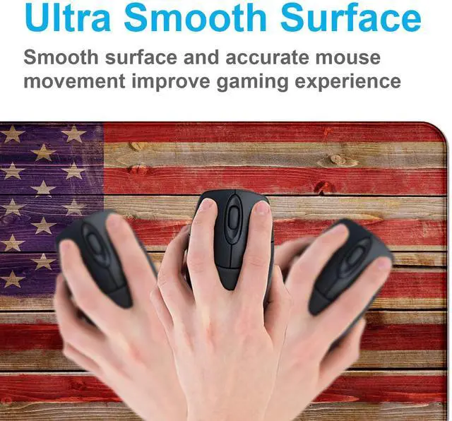 Alt view image 4 of 6 - Flag Gaming Mouse Pad, Suitable for Office and Study Keyboard Pads