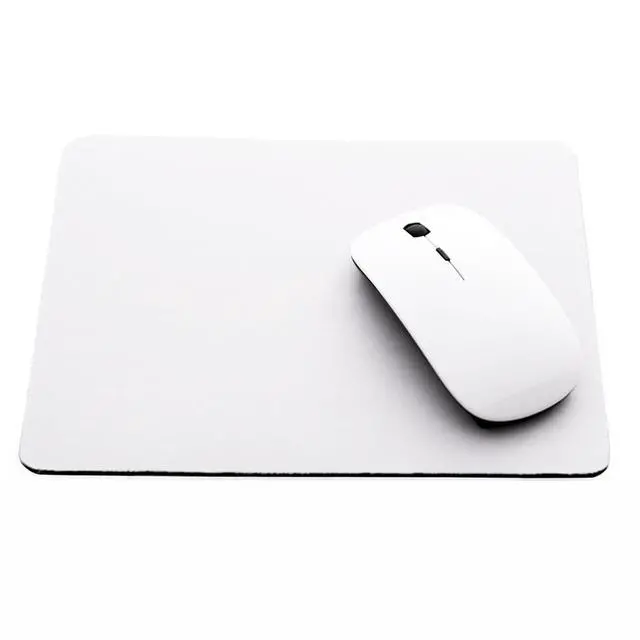 Alt view image 3 of 7 - Pcs Sublimation Mouse Pad Blanks, Heat Press Printing Crafts Mousepads 3mm Thick DIY Custom Mouse Pads Anti-Slip Rubber Mouse Mat for Office Laptop Computer Gaming