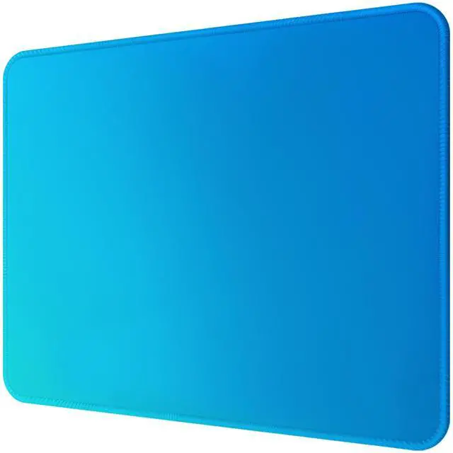 Main image of Premium Mouse Pad with Stitched Edges 10.2 x 8.3 in | Smooth, Washable Mat with Non-Slip Base | Personalized Cute MousePads for Laptop, Computer, Office, Home (Mint Ocean Dip-Dye)