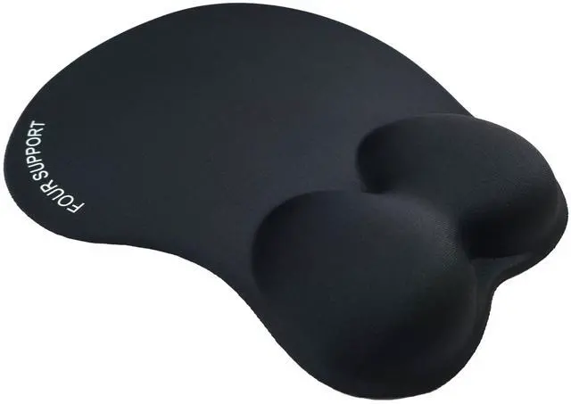Main image of Ergonomic Gel Mouse Pad with Wrist Rest for Pressure-Relief Orthopedic Style Wrist Support, Physiotherapist Brand 10.1L x 8.5W inches