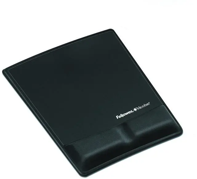 Main image of Mouse Pad/Wrist Support with Mircoban Protection, Black (9181201)