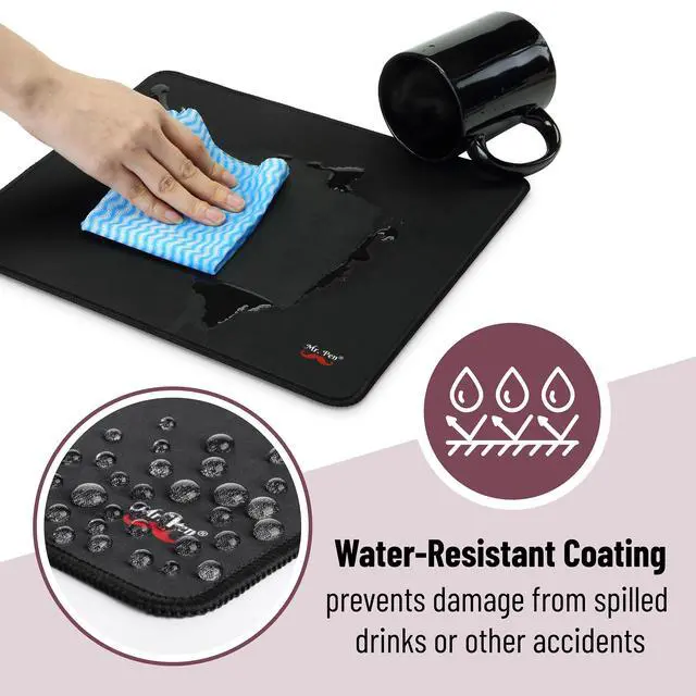 Alt view image 6 of 6 - Mouse Pad, 12.8"x11.3", 2 Pack